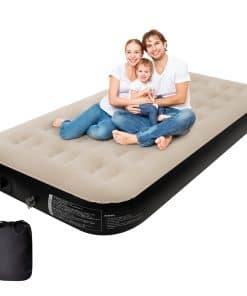 Colchón de Aire Gemelo con Bomba Incorporada, Altura de 10