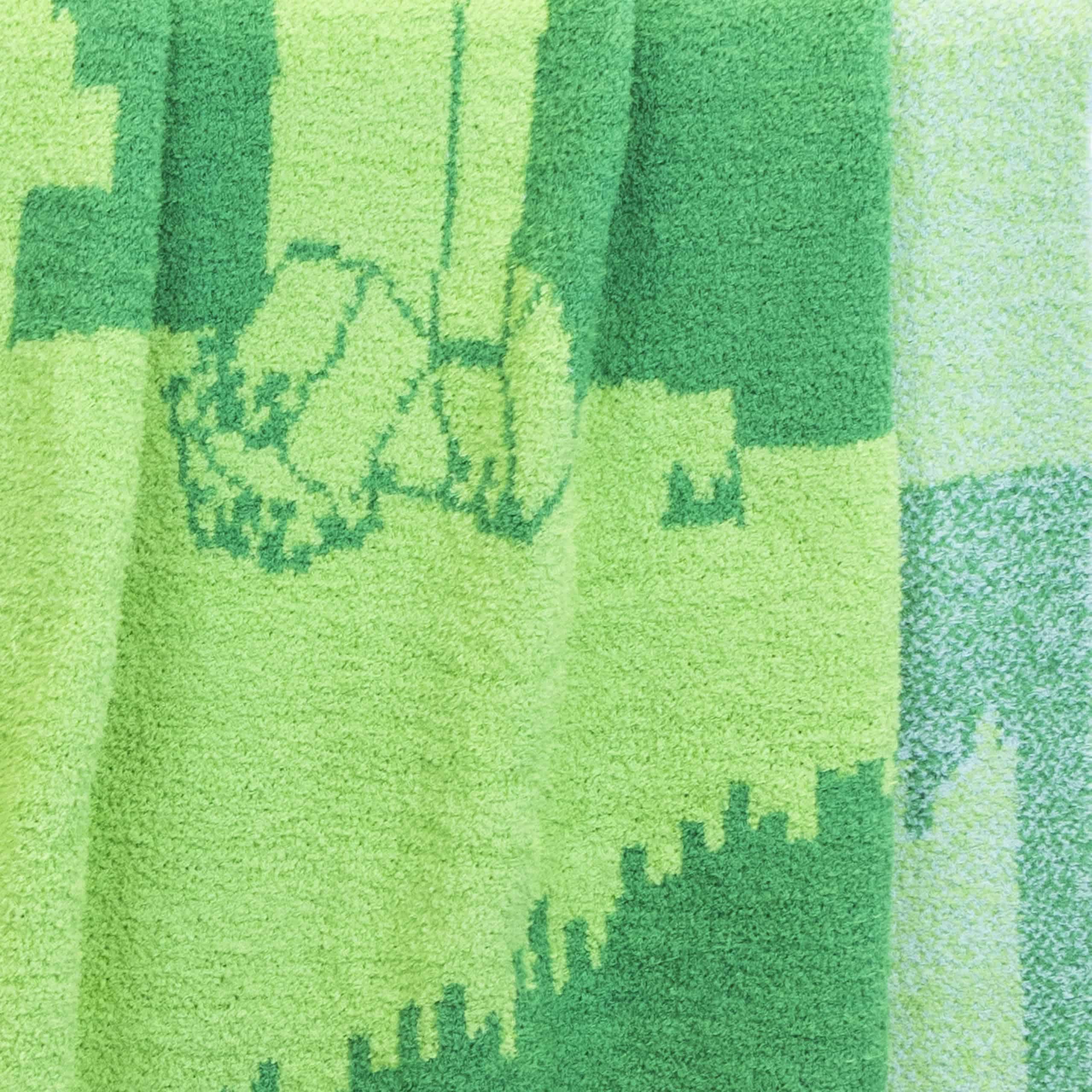 Manta Esponjosa de Punto de Pluma Creeper de Minecraft de - Imagen 6