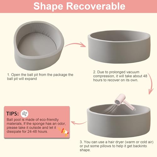 Corralito de Pelotas para Niños y Bebés de 10 Meses en - Imagen 7