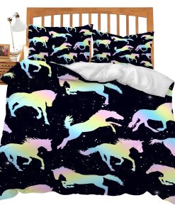 Set de Ropa de Cama de Caballos Juego de ropa de cama con