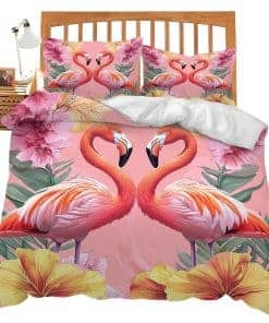 Juego de Ropa de Cama Temática de -Flamenco