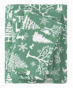 Juego de sábanas de franela Twin Size de Great Bay Home -