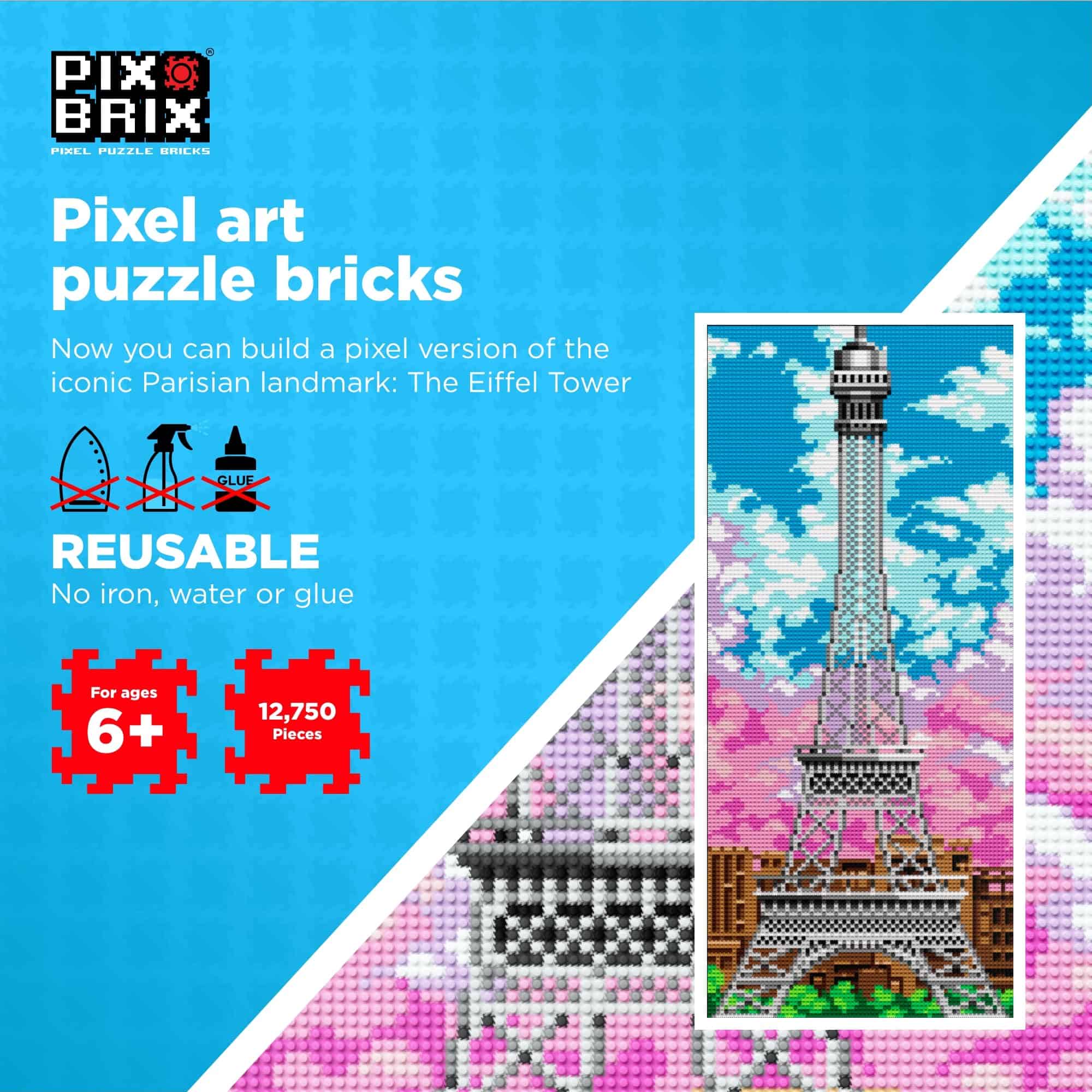 Rompecabezas de Bloques de Arte Pixel Pix Brix - Torre - Imagen 3