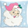 Almohada Decorativa de Navidad Favorita de Santa 14" x 14"