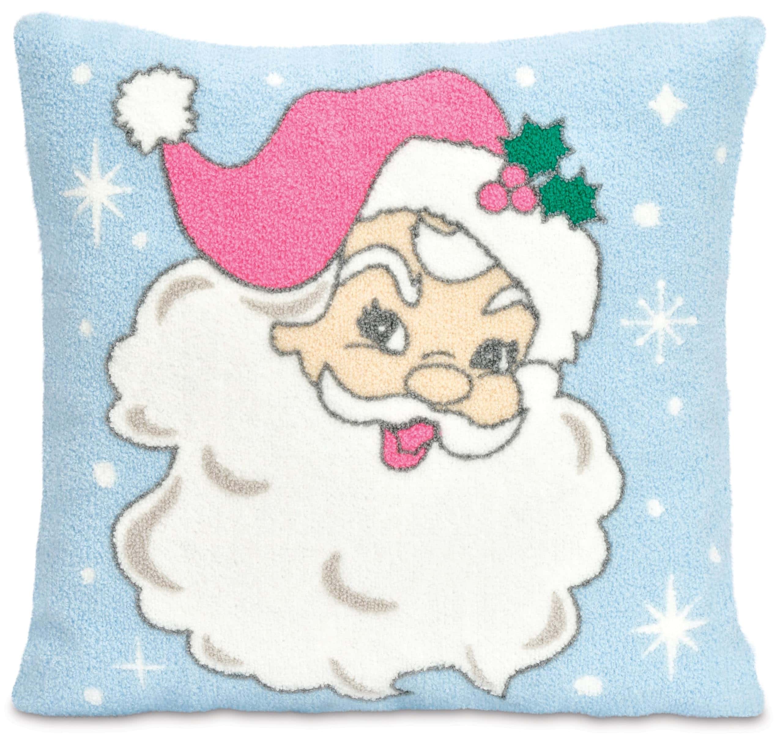 Almohada Decorativa de Navidad Favorita de Santa 14" x 14"