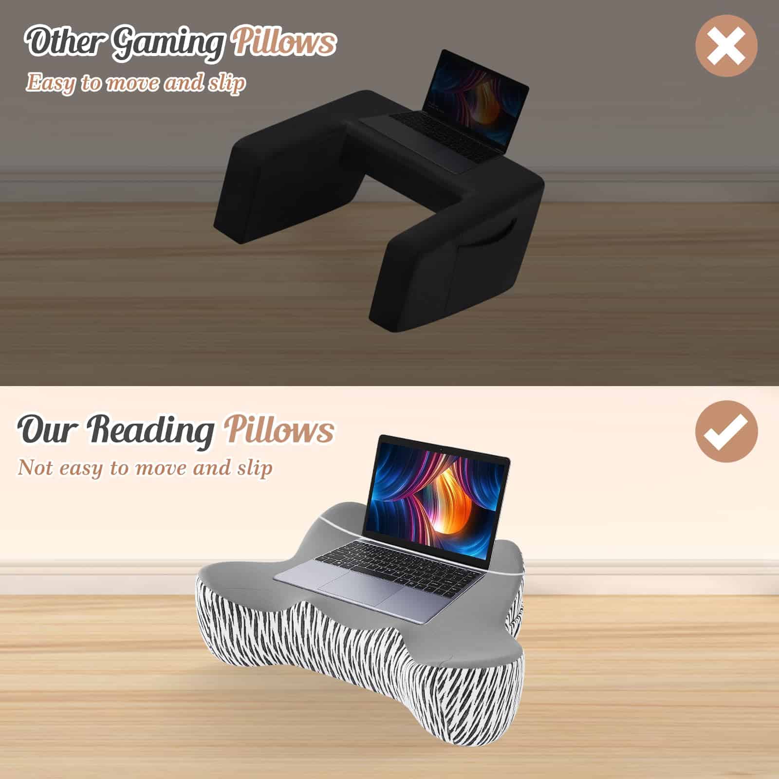 Almohada de Lectura DONAMA para Regazo, Almohada de Mesa - Imagen 4