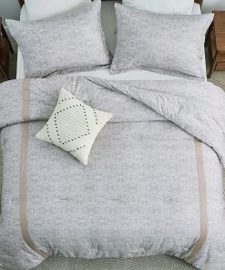 Juego de edredón de algodón DUOHONG para cama King Size,