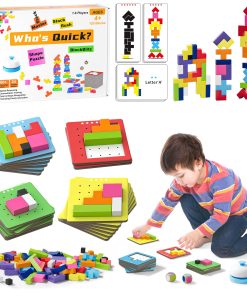 Juego de Mesa Tetris de 120 Piezas, Juguete de Bloques