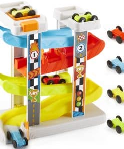 Pista de Carreras de Rampas para Coches, 4 Capas - Estable,