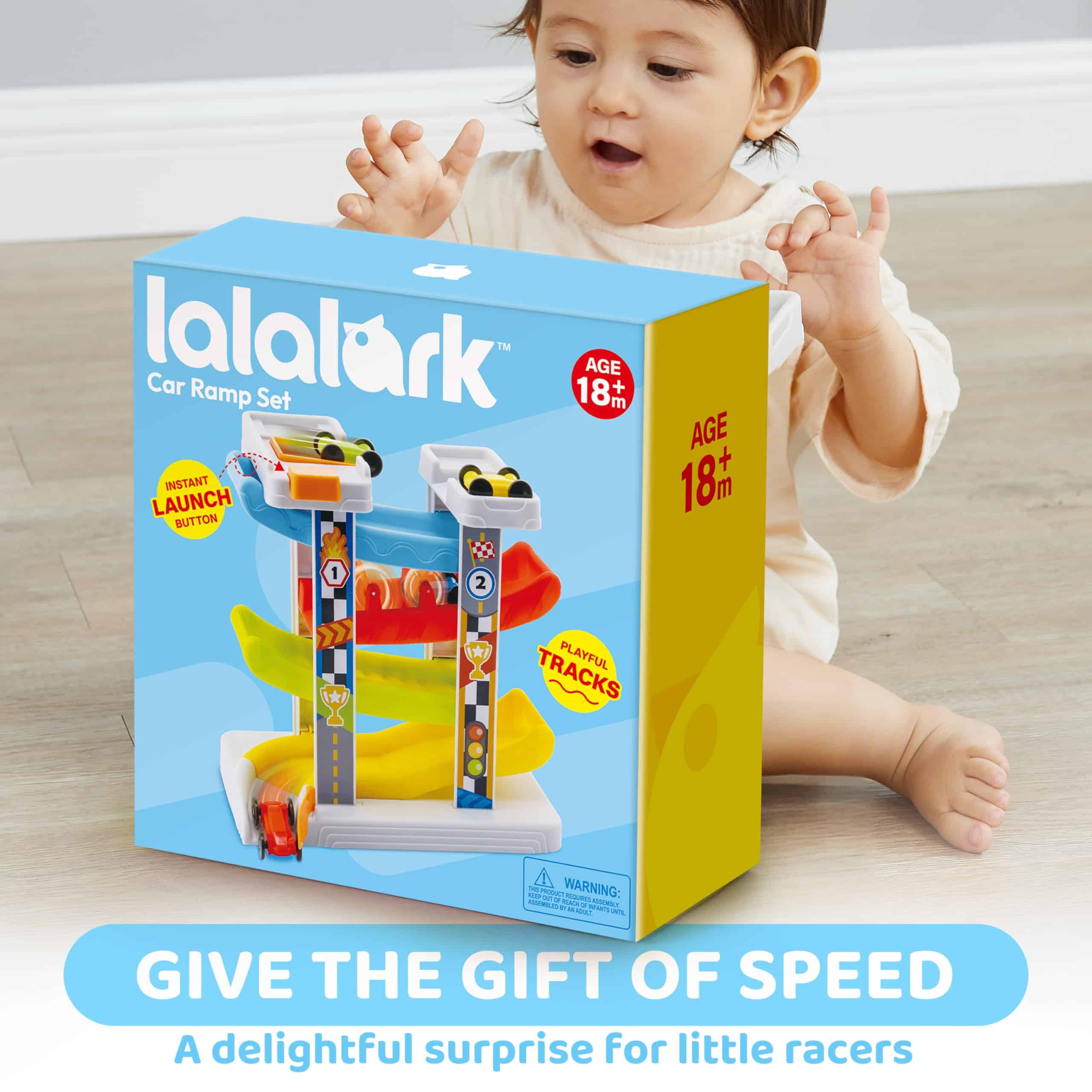 Pista de Carreras de Rampas para Coches, 4 Capas - Estable, - Imagen 9