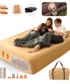 Colchón de Aire de Lujo Aerogogo Queen con Bomba Recargable