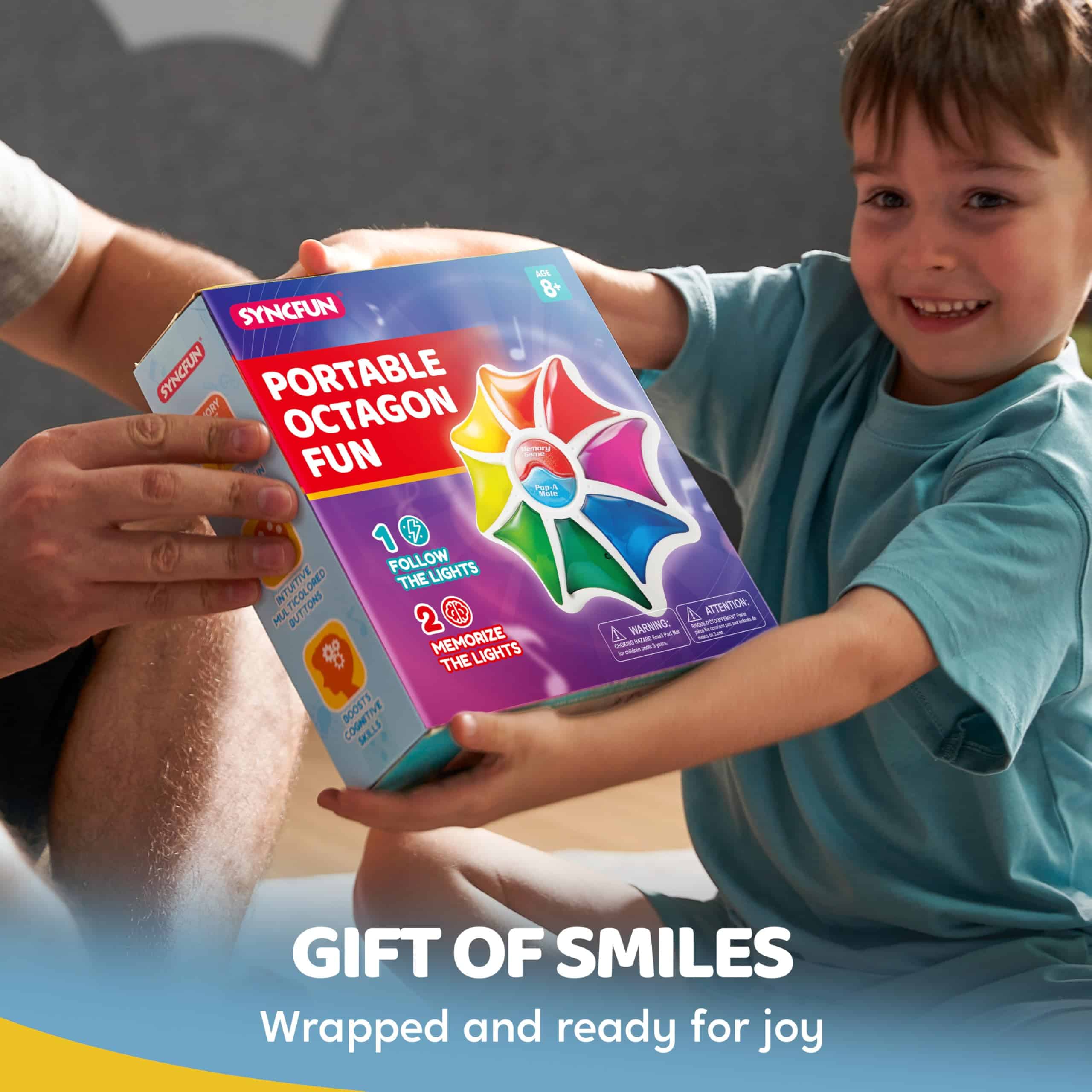 Juego de Mano SYNCFUN para Niños de 8-12 años, Juego de - Imagen 8