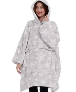 Manta con Capucha KFUBUO para Adultos - Bolsillo