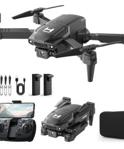 Mini Drone con Cámara para Adultos -Negro