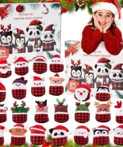 Calendario de Adviento de Peluche Navideño Colección 2024 -