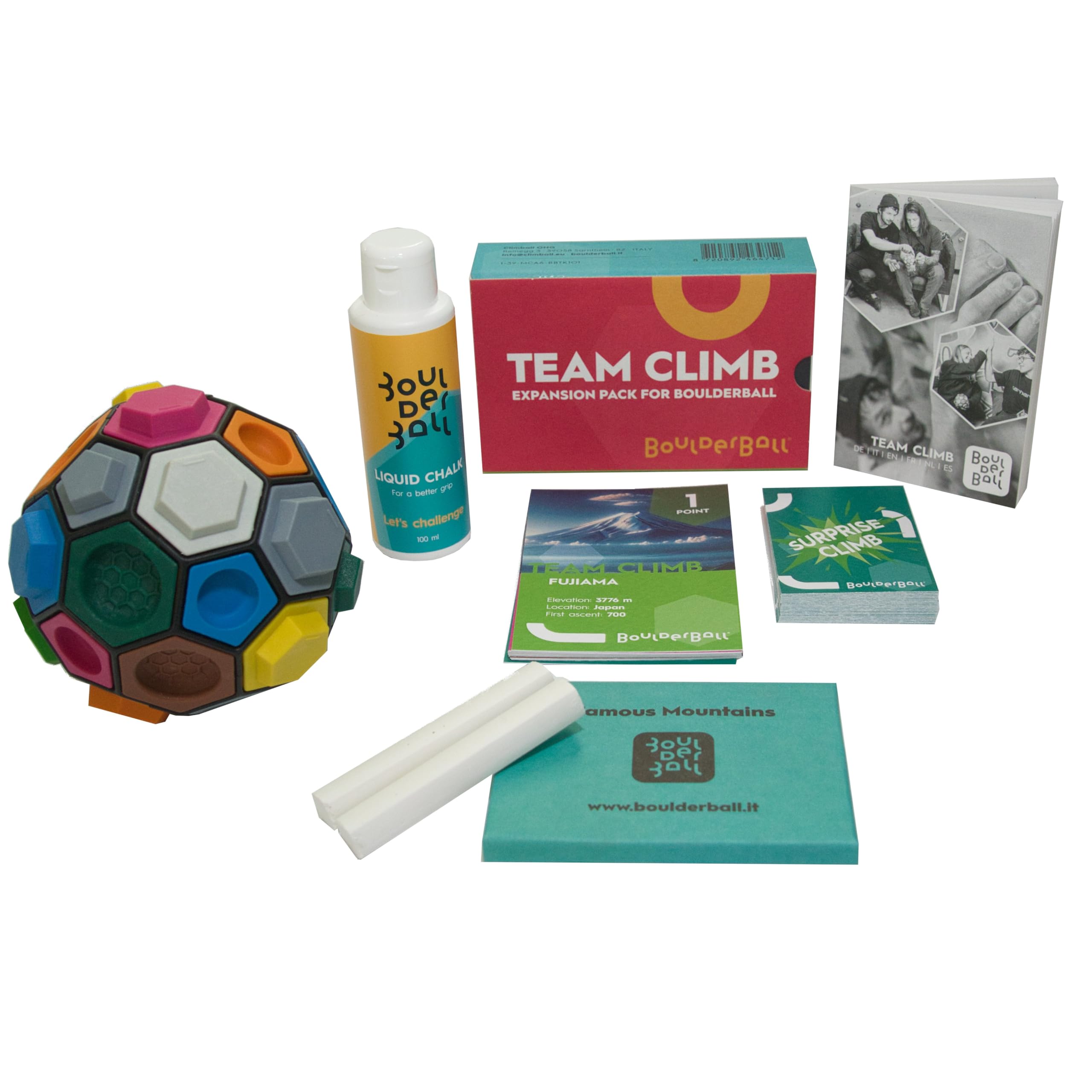 BOULDERBALL Team Climb - Juego de Escalada en Equipo -