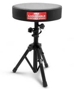 Pyle Tambor Silla, Asiento Acolchado Giratorio, Altura