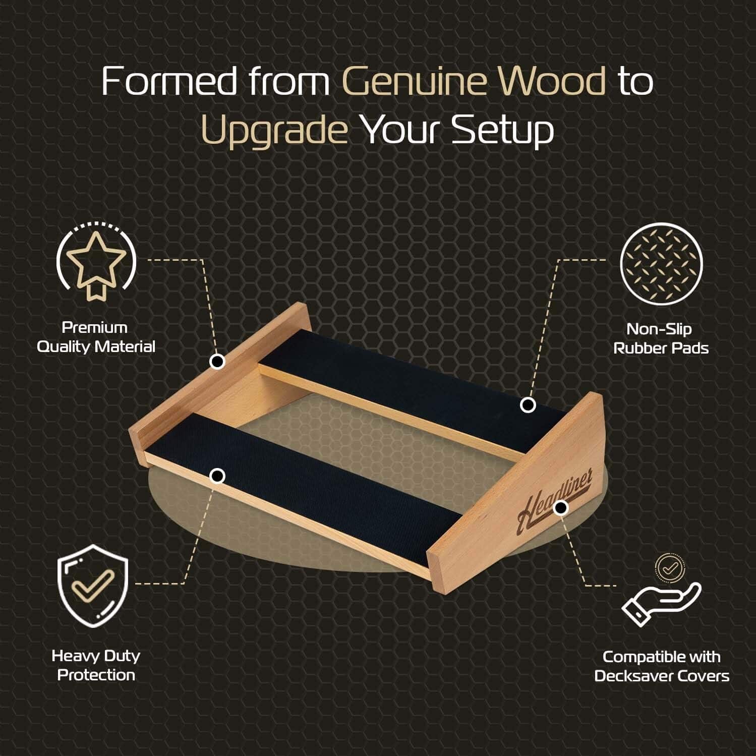 Base de madera natural para Akai Pro APC64 - Imagen 4