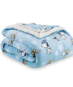 Manta Sherpa Berkshire Blanket Peanuts, 480gsm Cálida