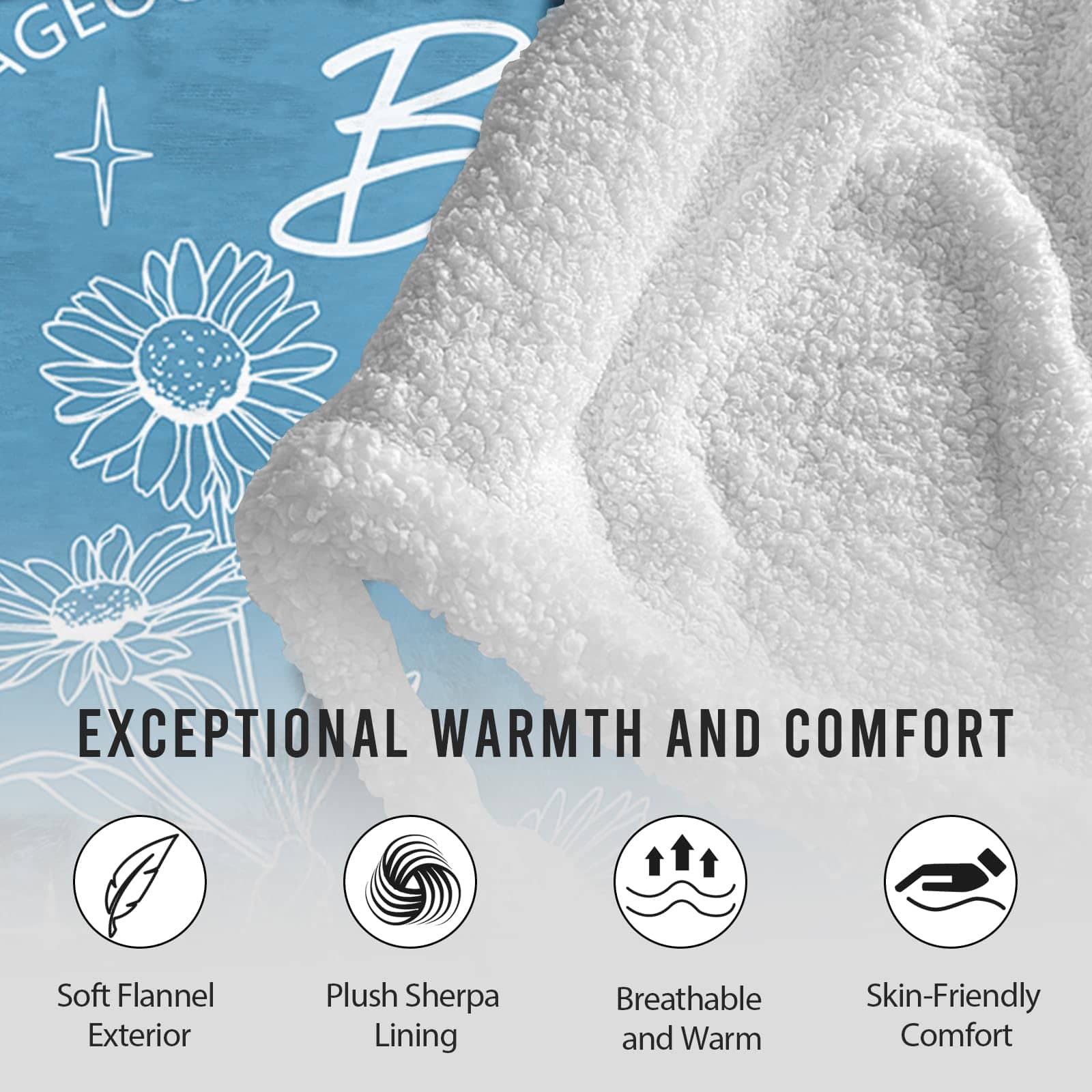 Regalos abrazantes para mujeres- Manta envolvente portátil - Imagen 5