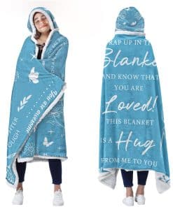 Regalos abrazantes para mujeres- Manta envolvente portátil