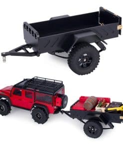 Remolque pequeño de aluminio CNC para coche trepador de