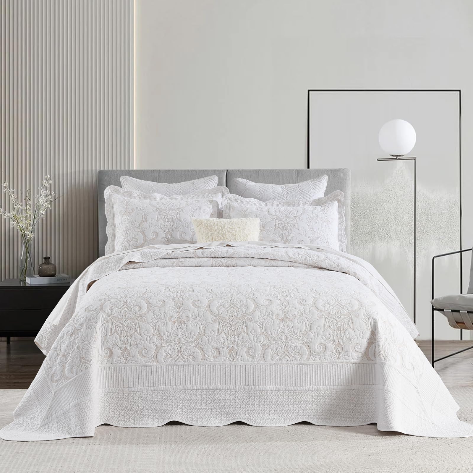 Bedduvit 100% Luxury Cotton 120"x120" Oversized California - Imagen 4