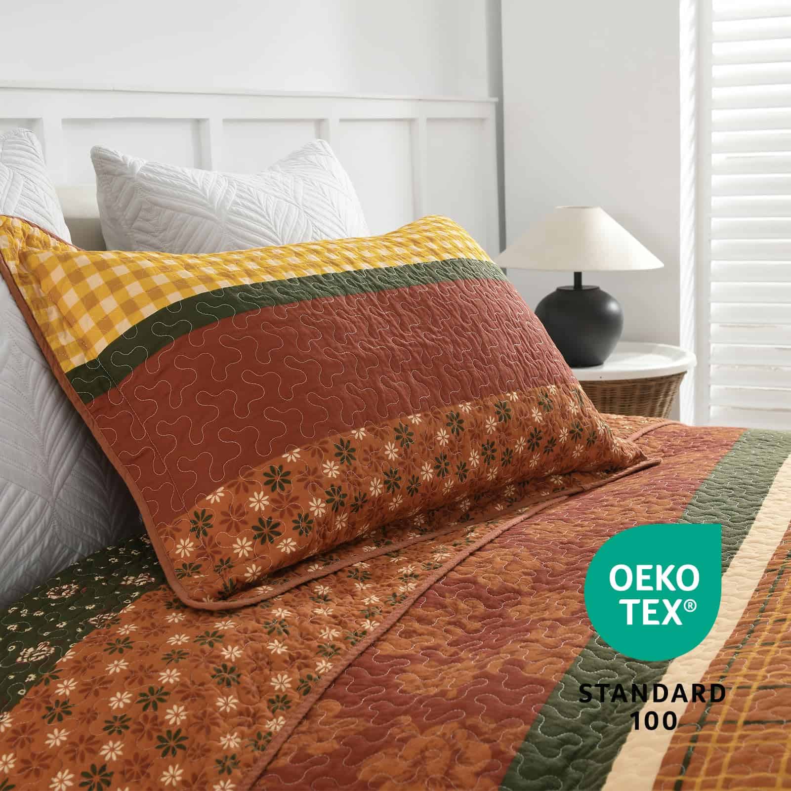 Juego de Edredón de Algodón 100% tamaño King - Edredones a - Imagen 6