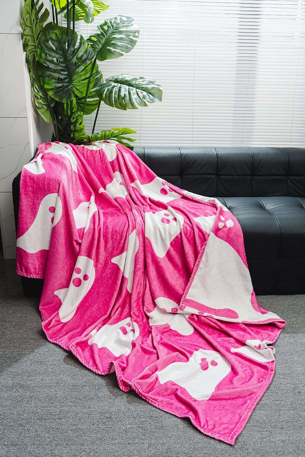 Popular Manta Reversible de Halloween con Diseño de - Imagen 4