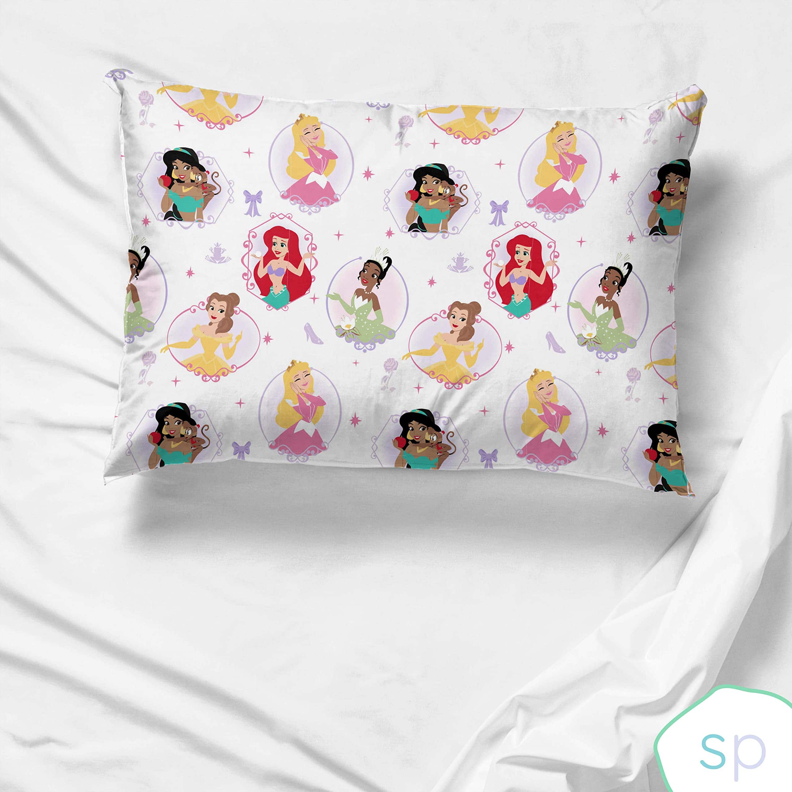Funda de Almohada Reversible Disney Princess Besties 2 Pack - Imagen 5
