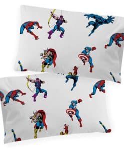 Funda de Almohada Reversible Saturday Park Disney Marvel