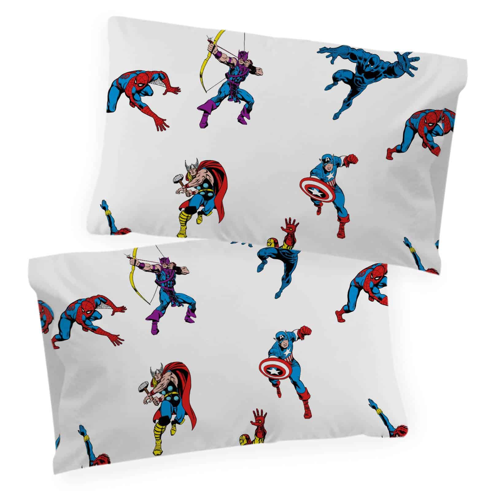 Funda de Almohada Reversible Saturday Park Disney Marvel