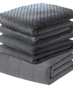 Juego de Manta Ponderada para Adultos (15 lbs, 60� x 80�,