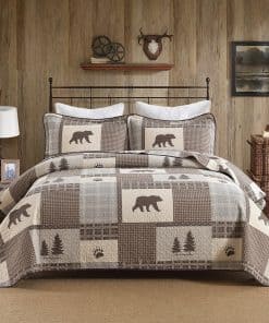 Colcha de Granja Quilta Tamaño King - Juego de Ropa de Cama