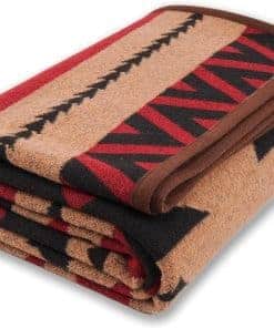 Manta de Lana Merino Mezcla PuTian - Suave Cálida Lavable