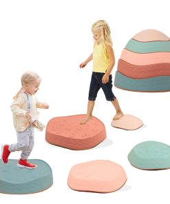 Fanboxk 5Pcs Juego de Piedras de Equilibrio de Plástico