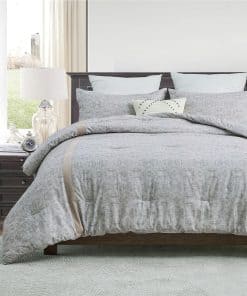 Finlonte Juego de Edredón de Lujo Tamaño Queen, Set de