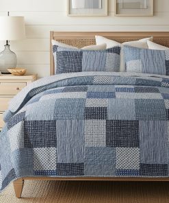 Juego de Edredón Soul & Lane Arctic Frost - Tamaño Twin con