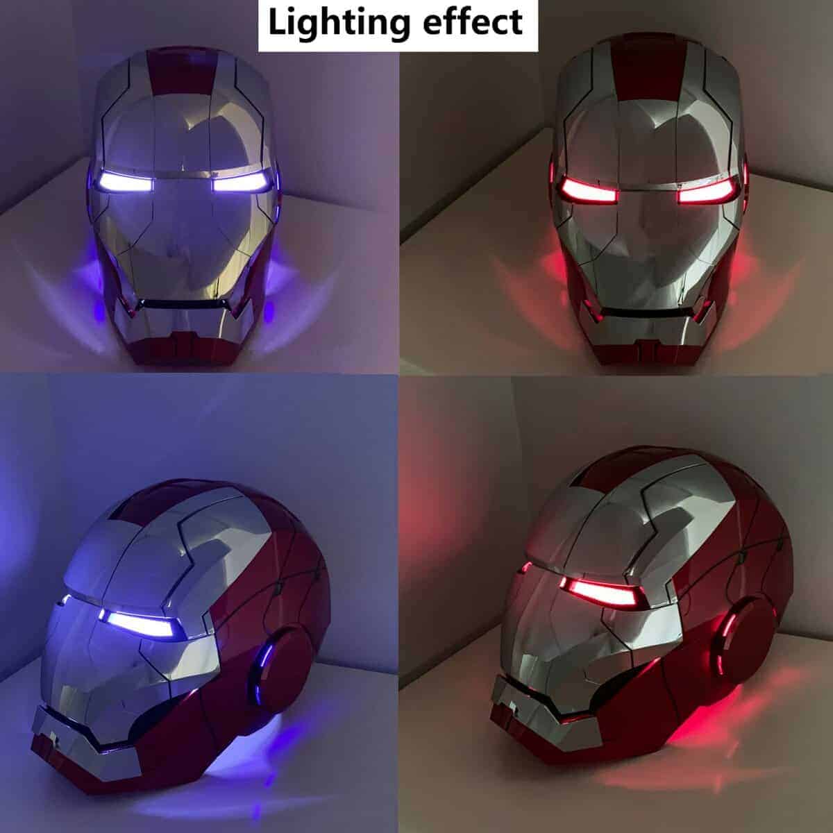 Casco Electrónico Wearable Iron-Man MK 5 de ATOKNG: Control - Imagen 5