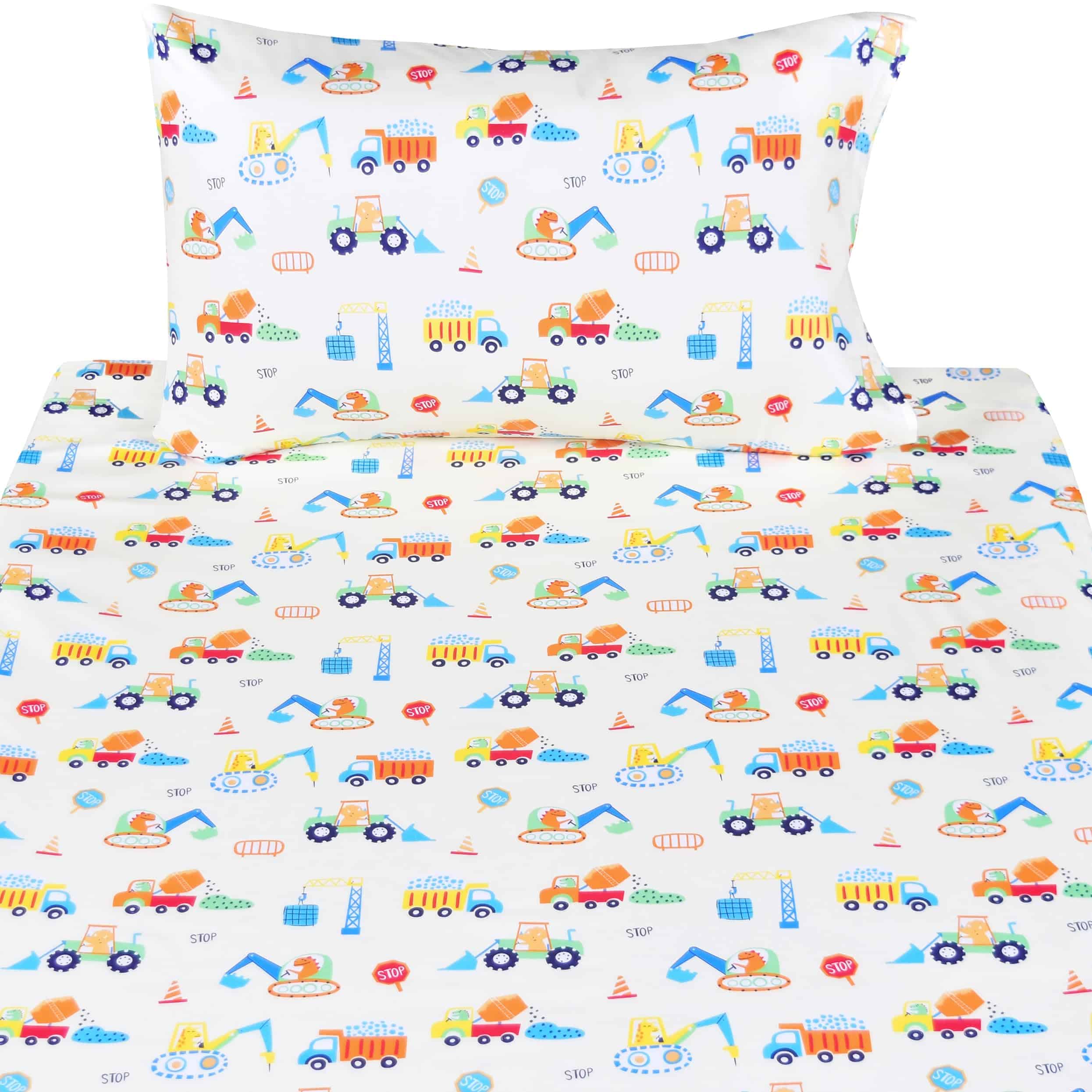 Juego de Sábanas de Cama para Niños con Diseño de Conductor - Imagen 4