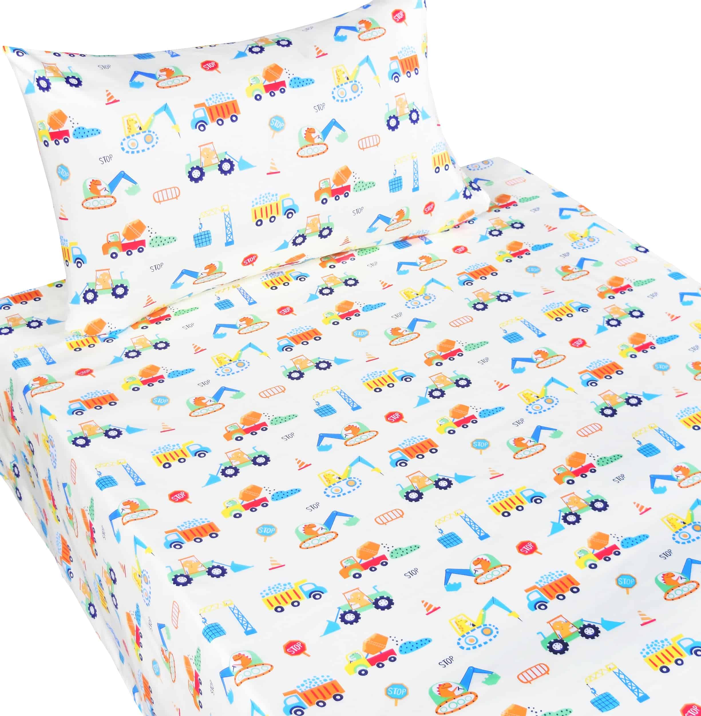 Juego de Sábanas de Cama para Niños con Diseño de Conductor - Imagen 3