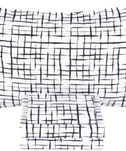 Juego de sábanas de algodón para cama completa de moda