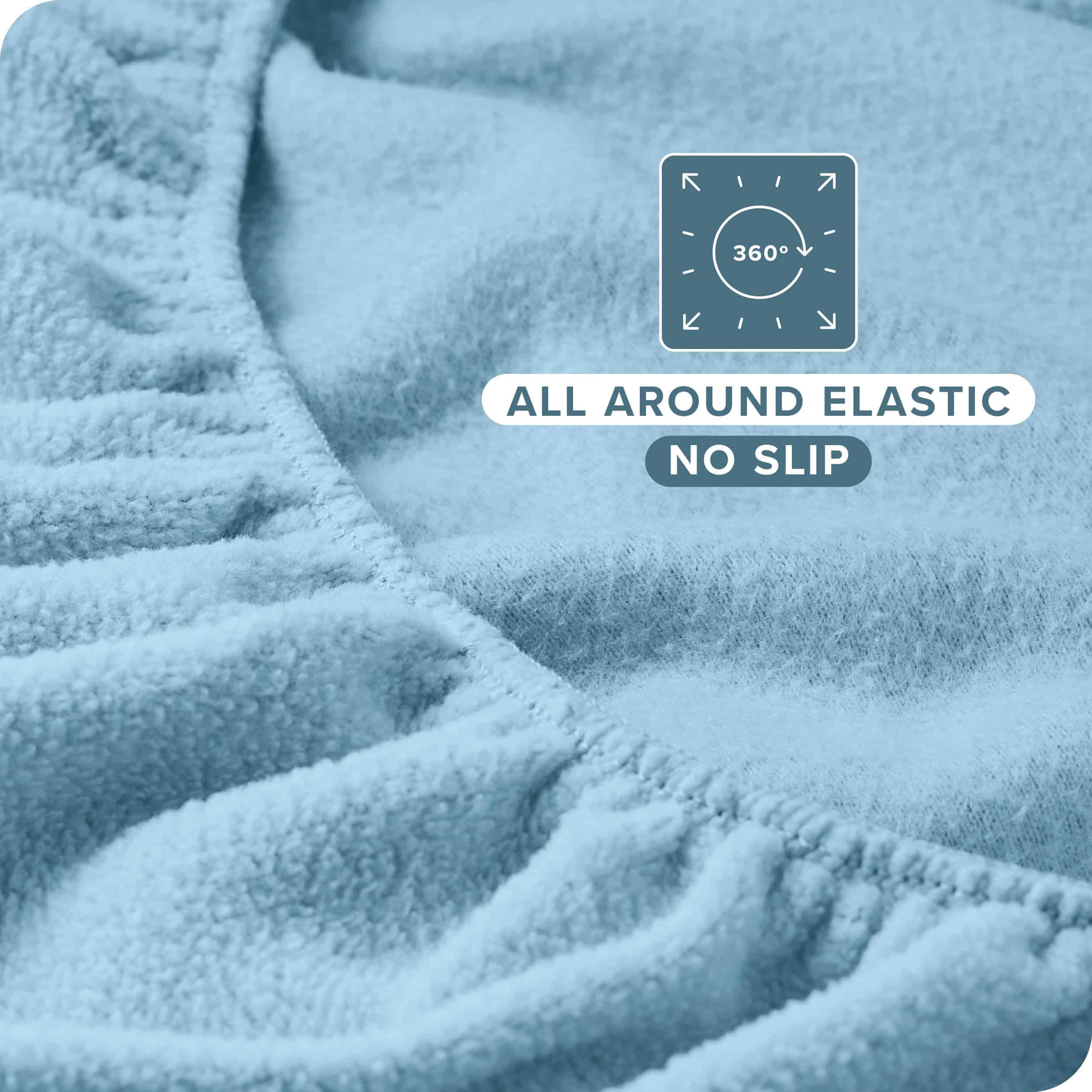 Sábana Ajustable de Polar Extra Suave Bare Home - Tamaño - Imagen 6