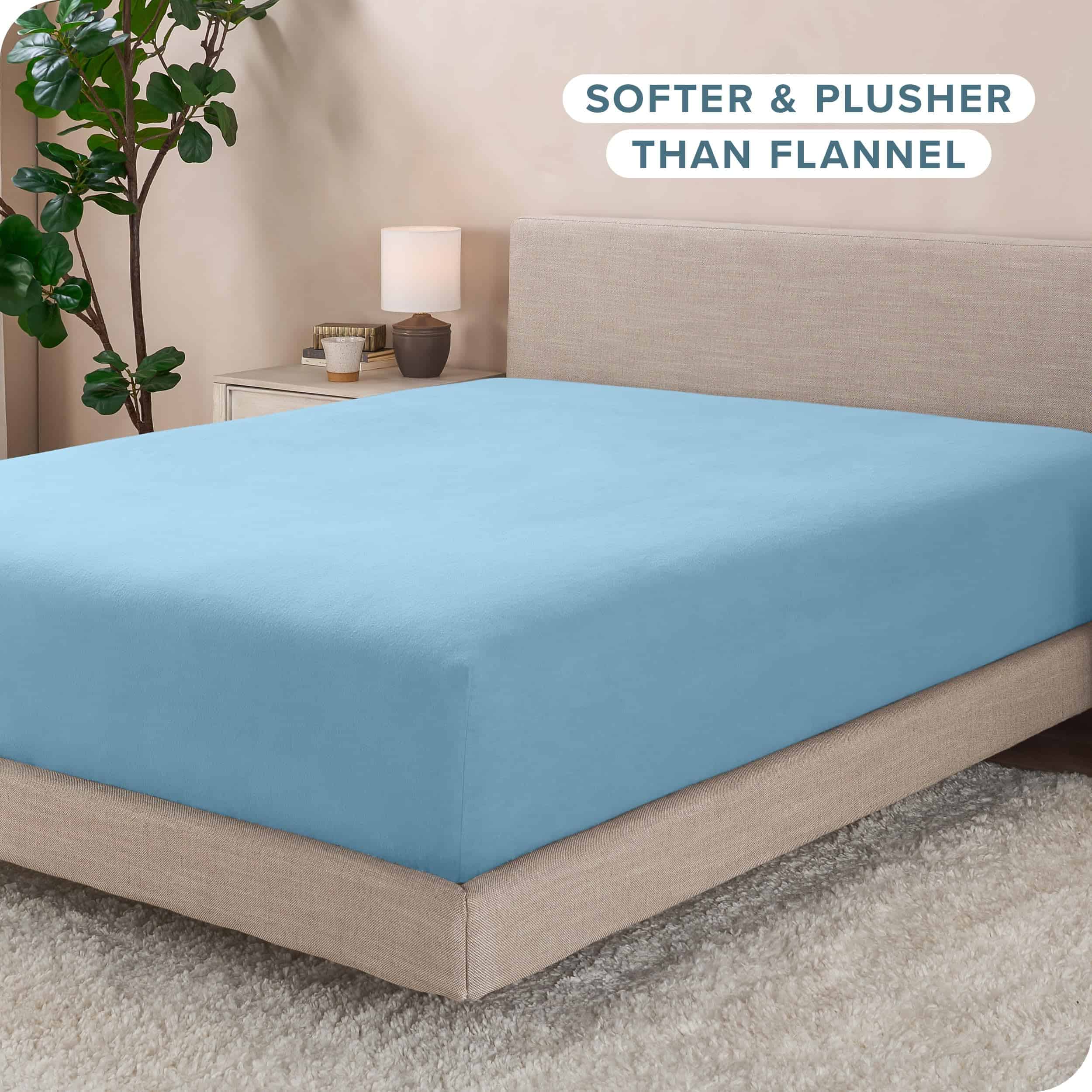 Sábana Ajustable de Polar Extra Suave Bare Home - Tamaño - Imagen 3