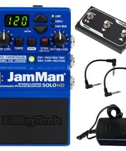 Pedal de Loop Stereo Digitech JamMan Solo HD - Paquete con