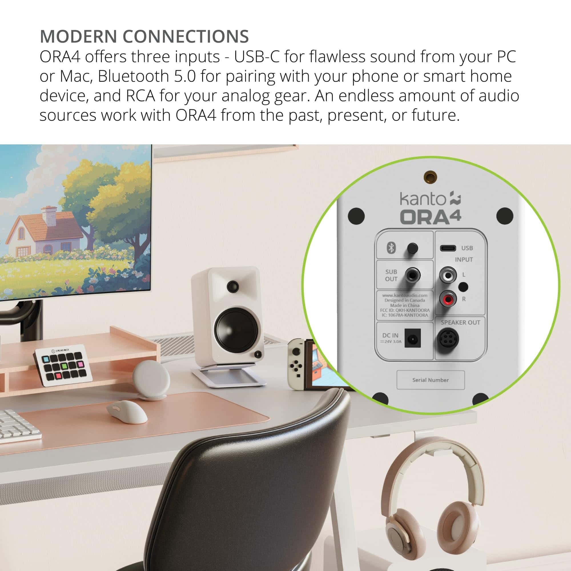 Altavoces de Referencia Kanto ORA4 de 140W con Bluetooth - Imagen 7