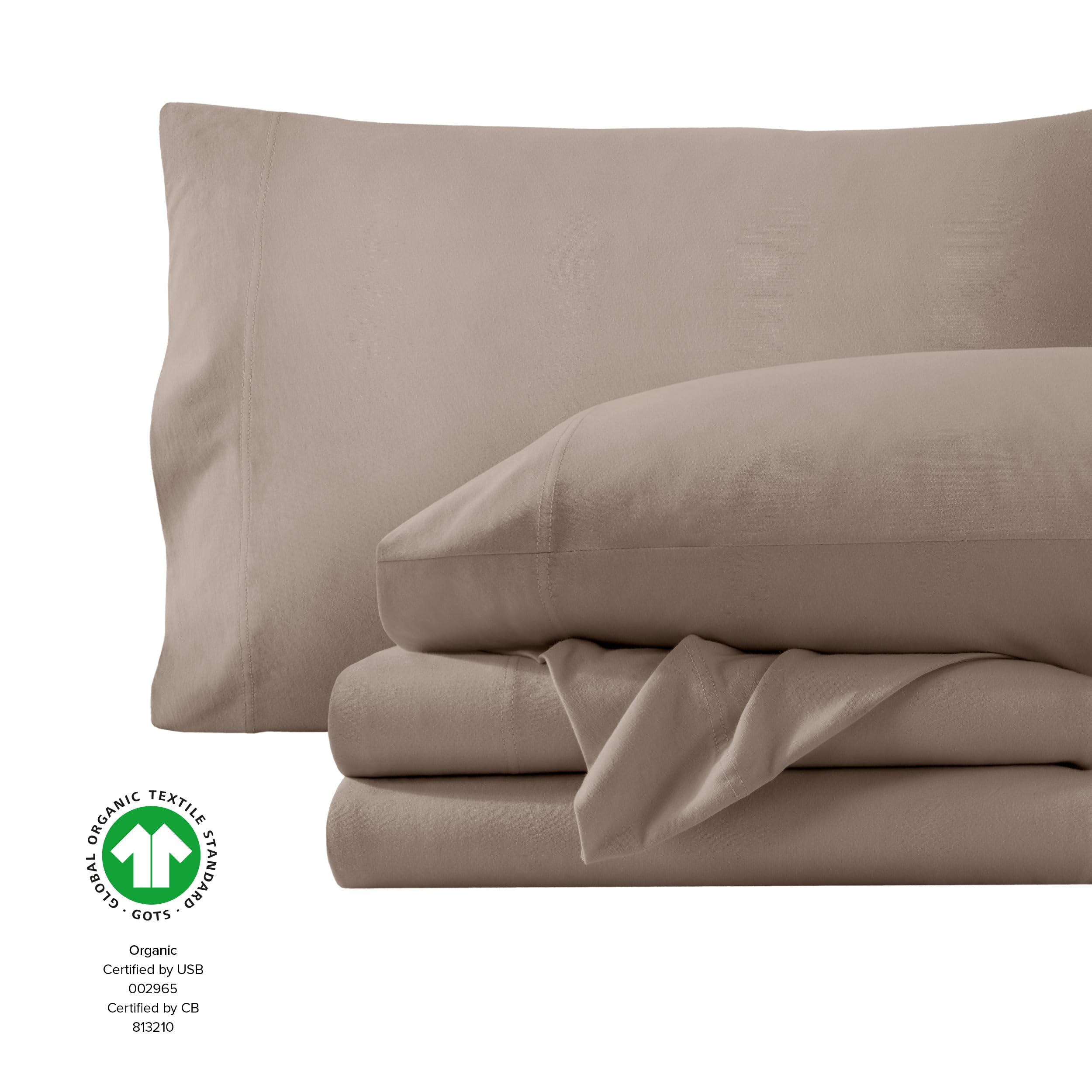 Juego de sábanas de 100% tejido de algodón orgánico Bare - Imagen 6