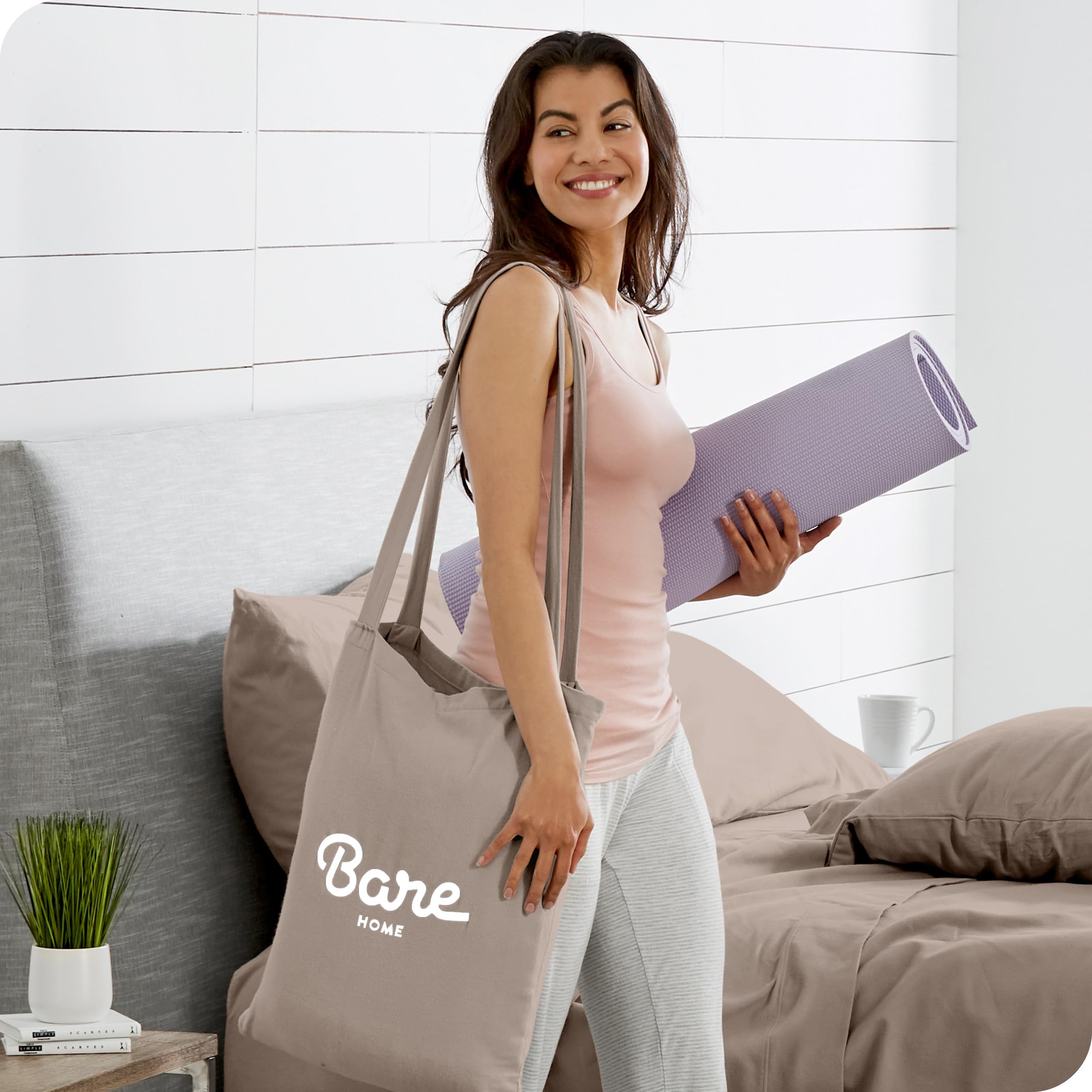 Juego de sábanas de 100% tejido de algodón orgánico Bare - Imagen 9