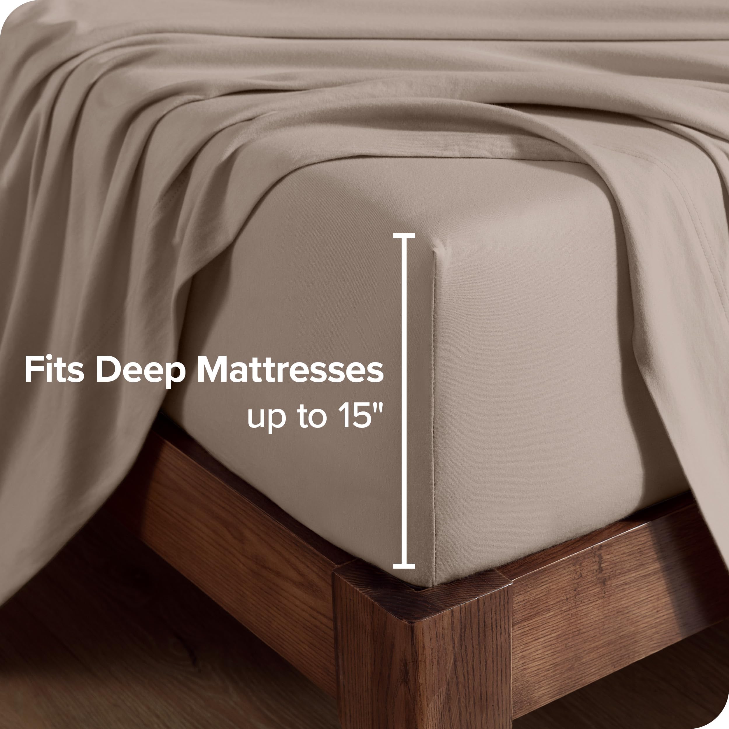 Juego de sábanas de 100% tejido de algodón orgánico Bare - Imagen 3