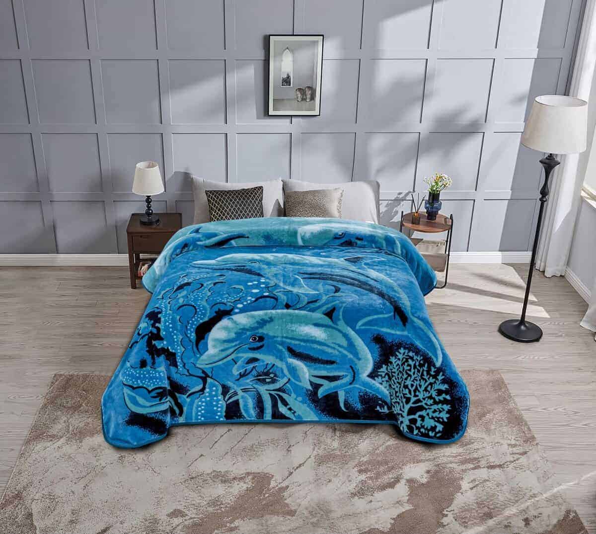 Manta de Faux Mink de Estilo Coreano Chezmoi Collection de